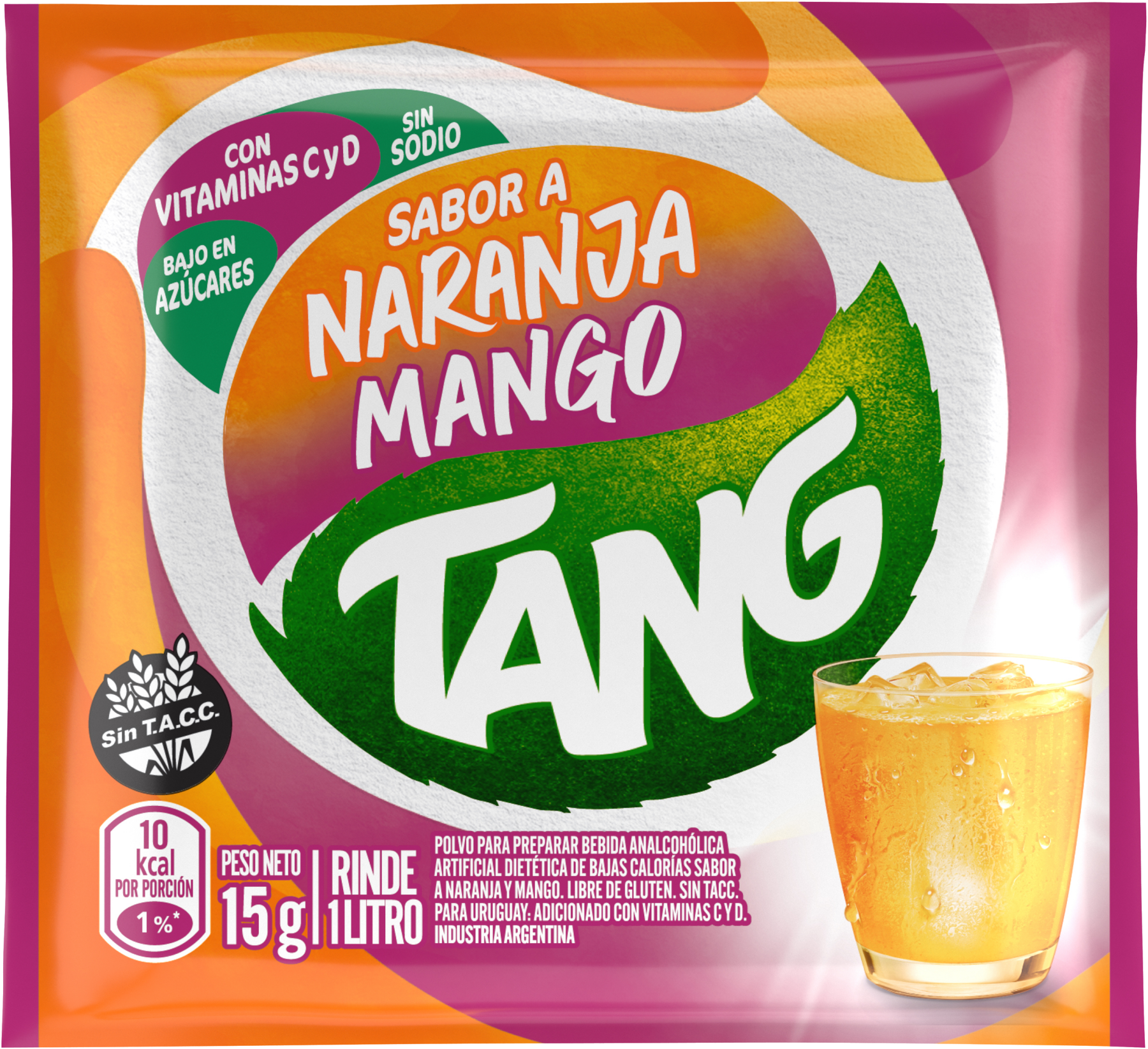 Tang Naranja Mango - Nerilan Uruguay